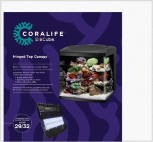 Coralife LED BioCube Aquarium Fish Tank Kit, 16 Gallon Good 