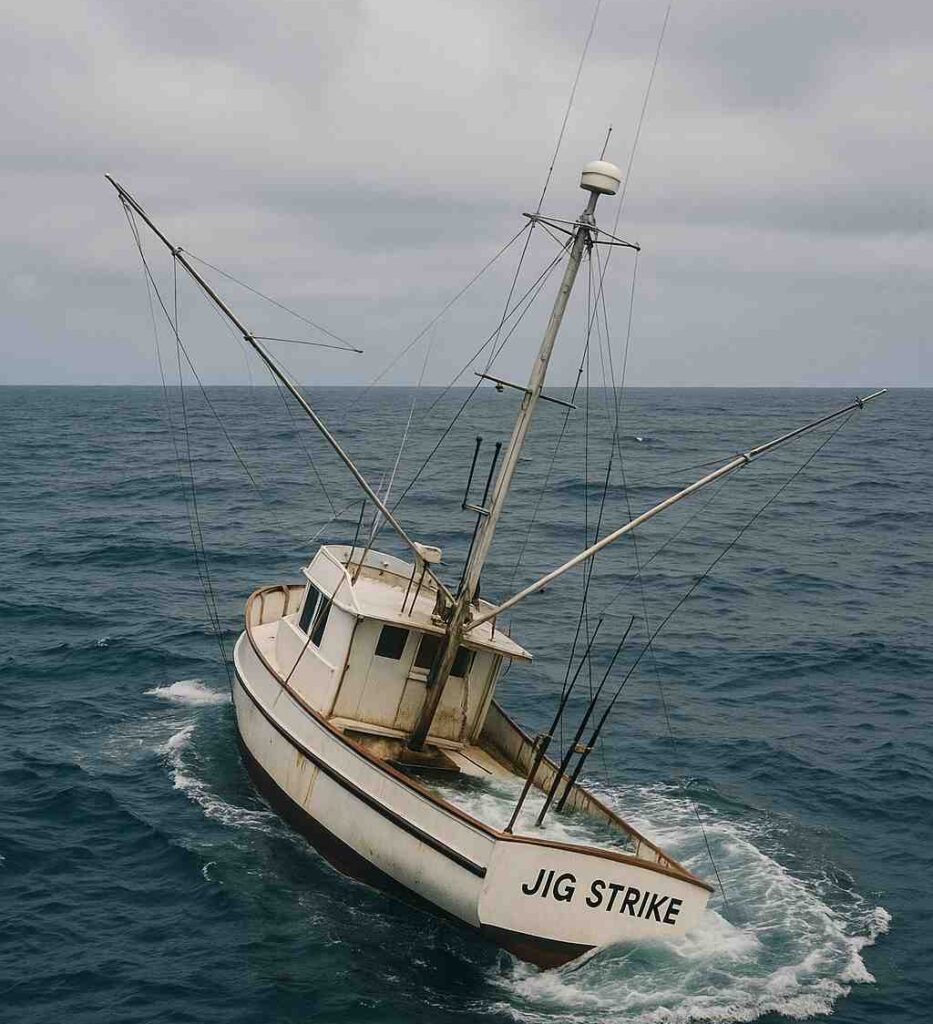 Fishing Boat Jig Strike Sinks